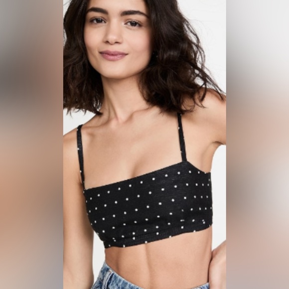 Macgraw Abbey polka-dot cropped top, Sz 10 NWT MSRP $456 - Picture 2 of 8